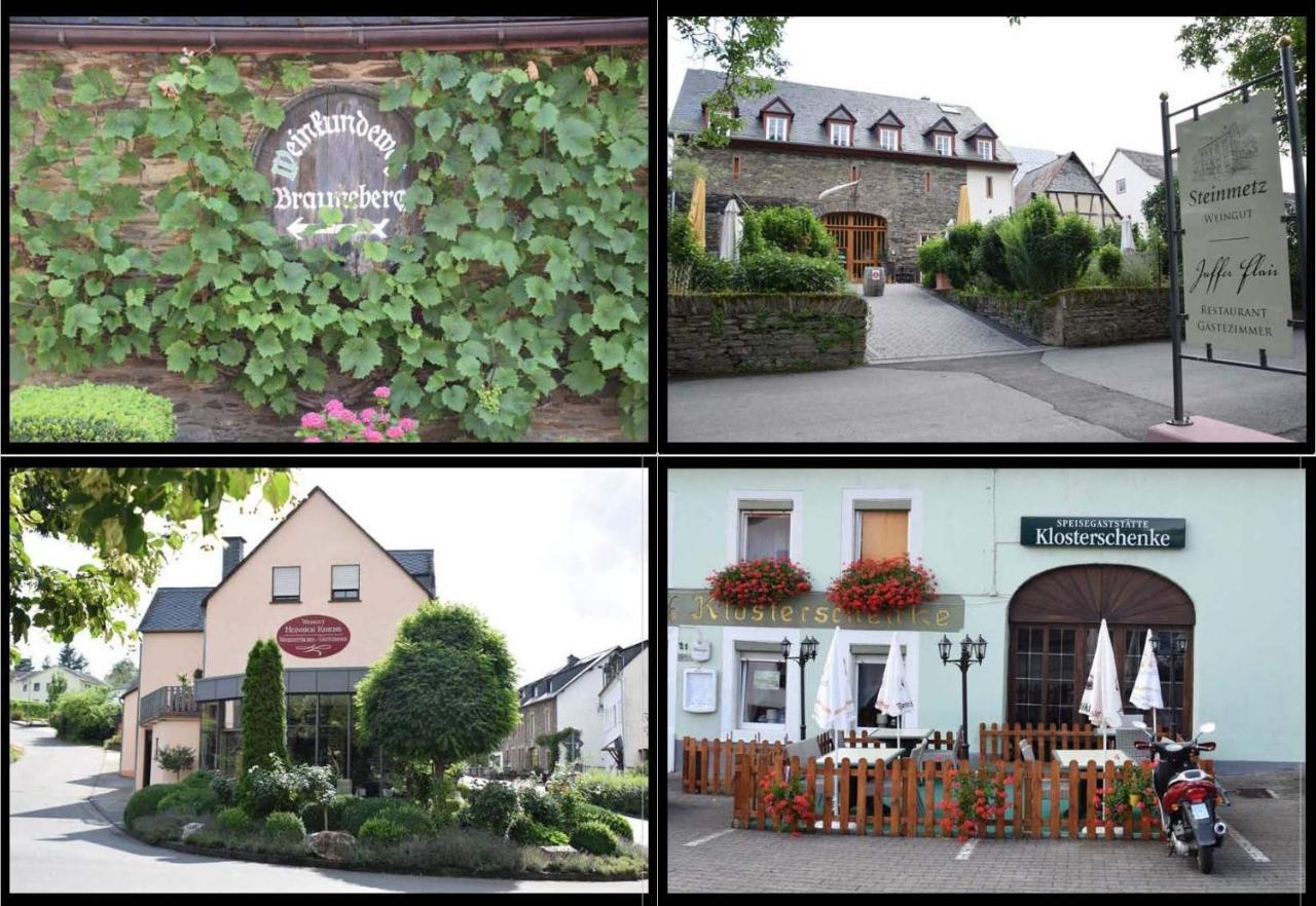 The Wine Cellar In The Old Gemeinde House Brauneberg Exterior photo