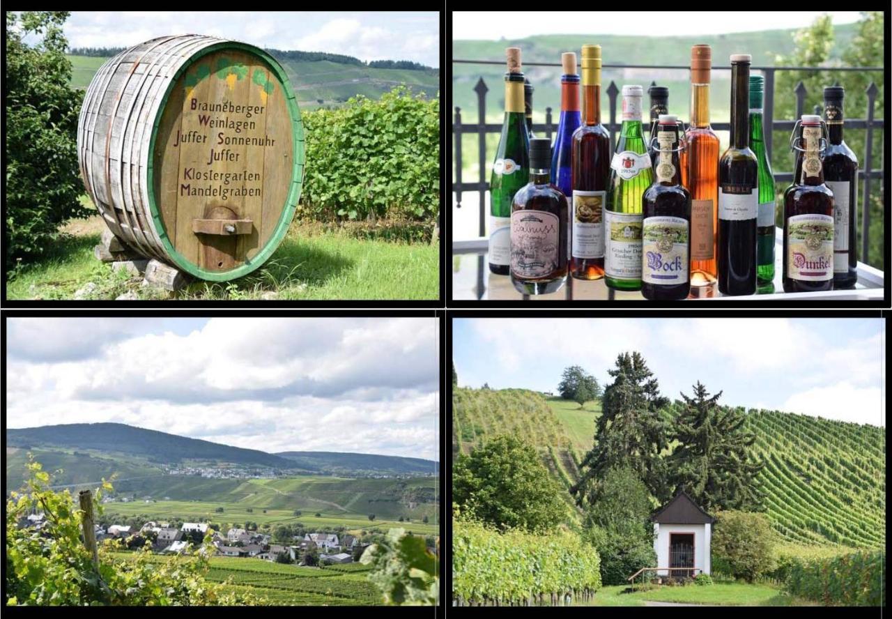 The Wine Cellar In The Old Gemeinde House Brauneberg Exterior photo